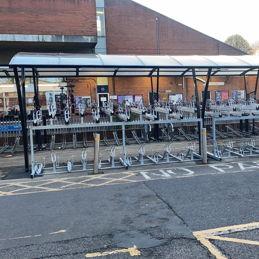 Stevenage Station Cycle Parking